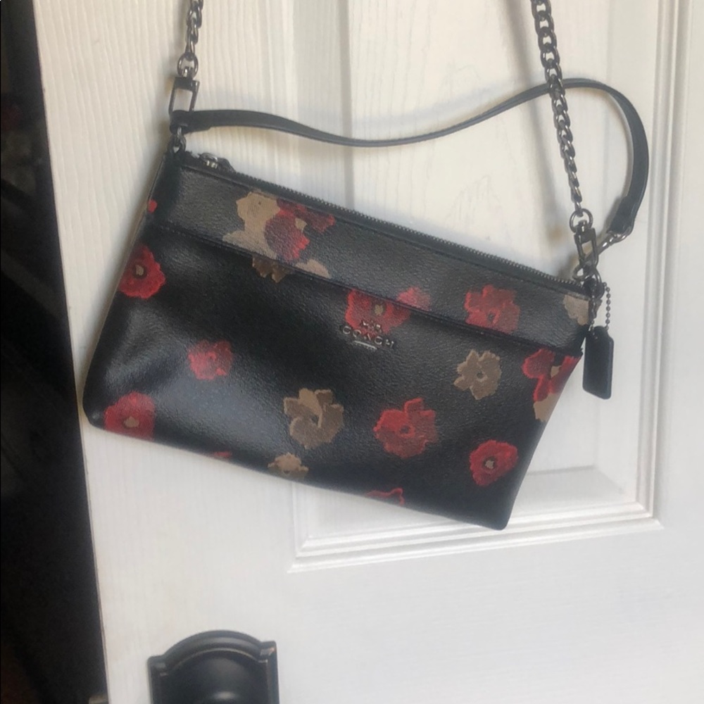 NWOT authentic Coach large wristlet